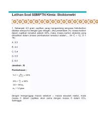 Maybe you would like to learn more about one of these? Soal Stoikiometri Pdf