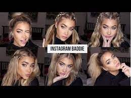 Easy Instagram Baddie Hairstyles Youtube Instagram Baddie Hairstyles Instagram Hairstyles Baddie Hairstyles