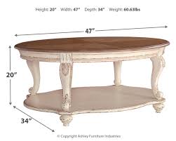 Crafted from hardwood solids and ash veneers. Realyn Coffee Table By Signature Design By Ashley Nis241141115 Missouri Furniture