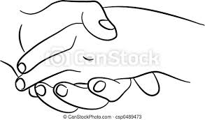 Check spelling or type a new query. Holding Hands Simple Line Drawing Of Two Hands Holding Canstock