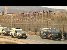 Morocco says it's cutting illegal migrant crossings to spain. Spain 200 Migrants Cross Into Melilla From Morocco No Comment Youtube