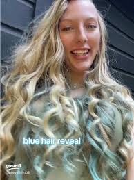 Stunning Blue Peekaboo Hair Ideas for Fall