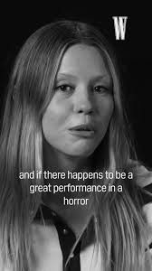 Though #MiaGoth didn’t plan to be a scream queen, she’s a born natural.  #MaXXXine #Pearl