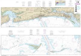 Noaa Chart Intracoastal Waterway Dog Keys Pass To Waveland 11372