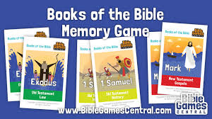Test these creative ideas and help kids make amazing progress! Books Of The Bible Memory Game Free Printable Books Of The Bible Cards