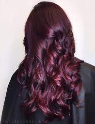 45 Shades Of Burgundy Hair Dark Burgundy Maroon Burgundy With Red Purple And Brown Highlights Long Burgundy Hair Hair Color Burgundy Winter Hair Color