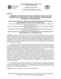 Objek penelitian khususnya pendidikan dapat berupa peserta didik atau lembaga pendidikan. Pdf Upgrading Of Continuous Frying System And To Prolong And Maximize The Utilization Of Frying Oil Without Using Chemical Treatment On The Frying Oil