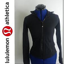 Lululemon Black Zipper Sweater Size 4