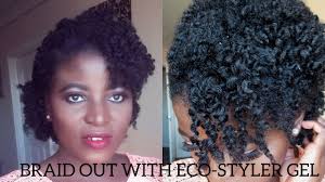 Like most products, eco styler gel works best when your hair is soaking wet. Defined Braidout With Eco Styler Gel On My Short 4c Natural Hair Kenny 4c Natural Hair Natural Hair Styles Eco Styler Gel