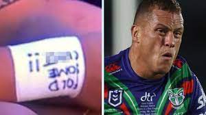 Warriors forward kane evans put forward a candidate for worst game of the year, by any player in the warriors were level with cronulla when that happened and in the time evans was off the field. Nrl News 2021 Kane Evans Wrist Tape Message Punishment New Zealand Warriors News