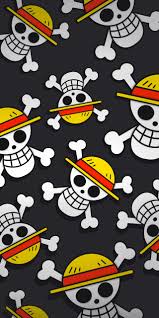 Shop our black wallpaper today! One Piece Straw Hat Pirates Logo Dark Wallpapers Wallpapers Clan