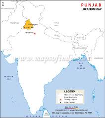 2020 top things to do in amritsar. Punjab Location Map