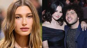La reacción de Hailey Bieber ante el compromiso de Selena Gomez y Benny  Blanco