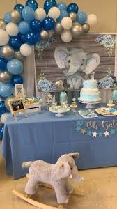 Hannukah Boy Baby Shower Themes Sports Boy Baby Shower Ideas Themes Jungle Safar In 2020 Boy Baby Shower Centerpieces Baby Shower Party Themes Baby Shower Balloons