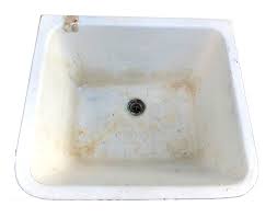 Utility laundry sink with cabinet. Historic Houseparts Inc Antique Kitchen Sinks Antique Crane Industrial Utility Sink With Cast Iron Leg