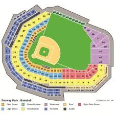 56 systematic fenway park seating diagram