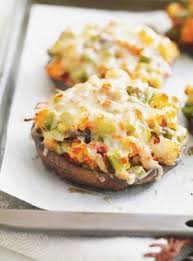 Portobellos Farcis Recipe Recipes Stuffed Mushrooms Ricardo Recipe