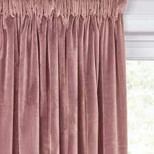 Dusty Rose Luxury Velvet Curtain Window Curtain Panels Etsy In 2021 Velvet Curtains Living Room Pink Velvet Curtains Velvet Curtains