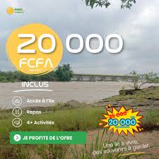 🌴 Offrez-vous une journée d'évasion à l'Île Eding ! Pour seulement 20 000  FCFA, profitez d'un pack tout compris avec Accès à lîle, repas et plusieurs  activités inoubliables. Réservez dès maintenant en