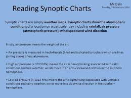 Understanding Synoptic Charts A Synoptic Chart Is Another