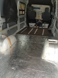 Ultratouch Insulation On The Floor Sprinter Camper Campervan Life Insulation