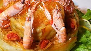 بسطيلة التاج الملكية بالسمك للمناسبات بتقديم مختلف خطوة بخطوة مع اسرار ن food arabic food shrimp