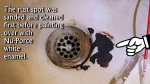 Check spelling or type a new query. How I Fix Chipped Bathtub Rust Spot With Ceramic Enamel Youtube