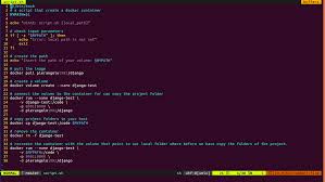 Feb 08, 2010 · all you need is a text editor and an idea of what you want to do. Create A Django Docker Container With A Bash Script By Pierangelo Medium