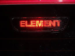 Honda Element 3rd Brake Light Decal Overlay Sc 2003 2011 None Honda Element Honda Element