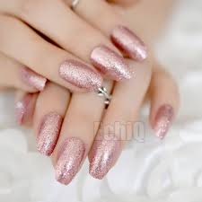12 dead serious ways to wear coffin nails. Shiny Rose Gold Fake False Nails Coffin Ballerina Nail Tips Shining Sugar Glitter Deco Summer Salon Press On Nail Art Tip Buy 3d Ballerina Nails Glitter Coffin Nail Tips Press On Nails Product