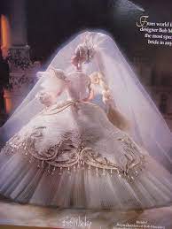 Bob Mackie Empress Bride 1992 Barbie Doll Barbie Bride Barbie Wedding Dress Barbie Gowns