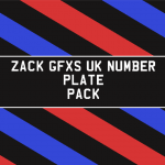 If you're having number plates made up, check this guide first, before you buy. Uk Plates Template Front And Back Psd Gb 1 0 Gta5mod Net