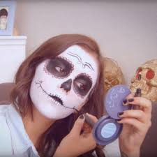 If you've got some good makeup skills, your designs can really excel as part of your halloween costume. Sugar Skull Makeup Tutorials For Dia De Los Muertos Popsugar Latina