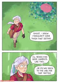 Porn comic mushroom girl - erotic art naughty story voluptuous blonde