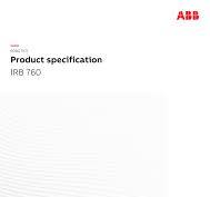Product specification - IRB 760