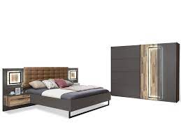 Große auswahl an sofort lieferbaren möbel leder sofa couch tischen stühlen design. Sestra Komplett Schlafzimmer Material Dekorspanplatte Stabeichefarbig Grau