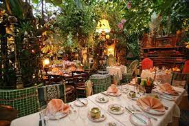 Mas Provencal S Secret Garden Offers Diners An Explosive Botanical Experience Garden Restaurant Provence Garden Secret Garden