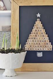 Easy Scrabble Tile Christmas Tree Project Thistlewood Farm Christmas Crafts Christmas Diy Christmas Decorations