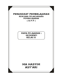 Contoh sampul dan halaman depan rtf. Sampul Rpp