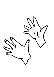 Supercoloring.com is a super fun for all ages: Clapping Hand Coloring Page Coloring Sky Hand Coloring Coloring Pages Online Coloring