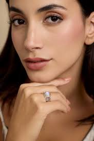 Moonstone Ring, Sterling Silver Rainbow Moonstone Ring, Statement Ring,  June Birthstone Ring, Rings for Women, Gemstone Ring