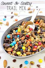 Sweet Salty Trail Mix A Convenient And Portable Choice For Wholesome Healthy On The Go Snacking Snacktoschool Loveyourraisins Clevergirls Snack Mix Recipes Trail Mix Trail Mix Recipes