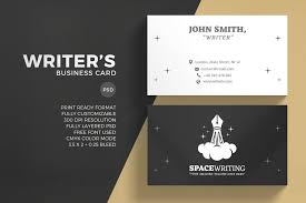 Bring your ideas to life with more customizable templates and new. Get Writer Business Cards You Ll Love Free Print Ready