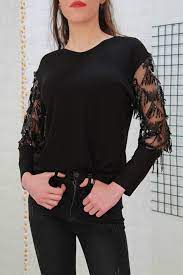 brk plus kollari tul puskul payetli v yaka bluz siyah bu urun sadece 44 90 tl ustelik 50 tl ve uzeri kargo bedava ayrica 16 00 a olan tum bluz moda v yaka