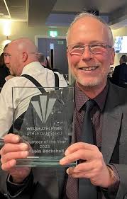 Crispin Backshall is the Welsh Athletics