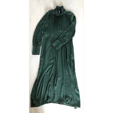 Robe longue ZARA 34 (XS, T0) vert vendu par Anneso17 - 7203436