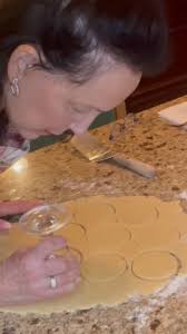 Nana Heithaus made these perfectly sweet soft pillows of goodness, covered  in confectioners sugar each year for her four boys, one of them was my  Dad:) lucky me. However, she’d put them in a tin and ...