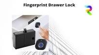 Escozor Fingerprint Drawer Lock, Easy to Install Smart Lock #fingerprintlock #drawerlock