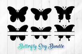 Free box svg files, free card svg files. Butterfly Svg Clipart Set Graphic By Dtcreativelab Creative Fabrica