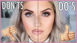 makeup mistakes we all do do s and